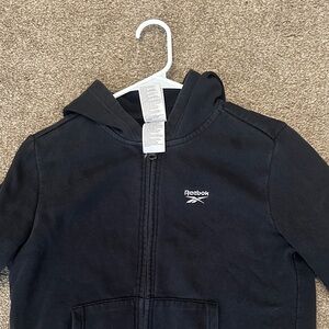 Reebok Dark Hoodie with Logo